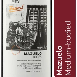 Wine, Beer & Spirits Sales 23 Top 10 ⌛ M&S Found Red Wine Mazuelo - Case Of 6 🌟